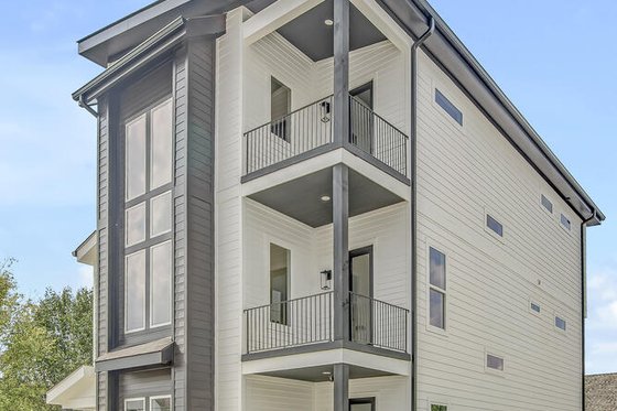 Exterior - Other Elevation 1 for Modern House Plan #1085-7 - 4 bed, 4 bath