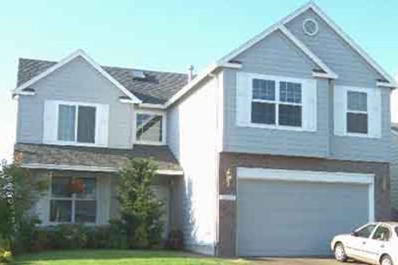 Exterior - Front Elevation for Traditional House Plan #130-121 - 3 bed, 2.5 bath