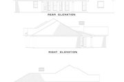European Style House Plan - 3 Beds 2 Baths 1922 Sq/Ft Plan #17-576 