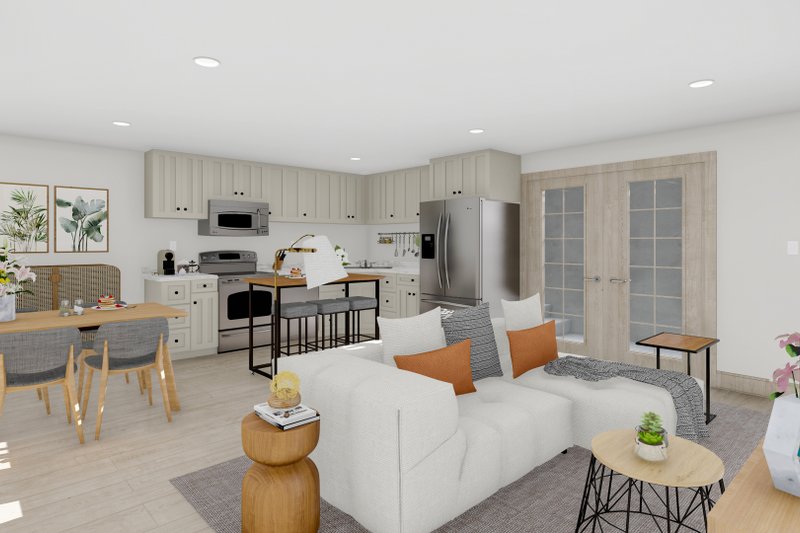 House Plan Design - Interior - Family Room for Traditional House Plan #1060-153 - 5 bed, 4 bath