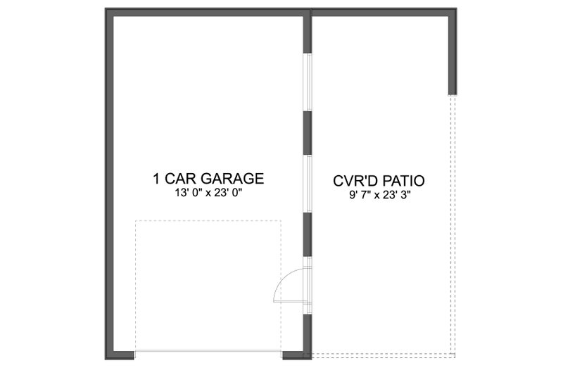 Dream House Plan - Floor Plan - Main Floor for Traditional House Plan #1060-352, 0 bath