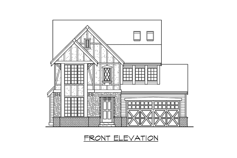 Dream House Plan - Exterior - Other Elevation for Country House Plan #132-115 - 3 bed, 2.5 bath