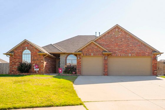 Exterior - Front Elevation 3 for European House Plan #65-236 - 3 bed, 2 bath