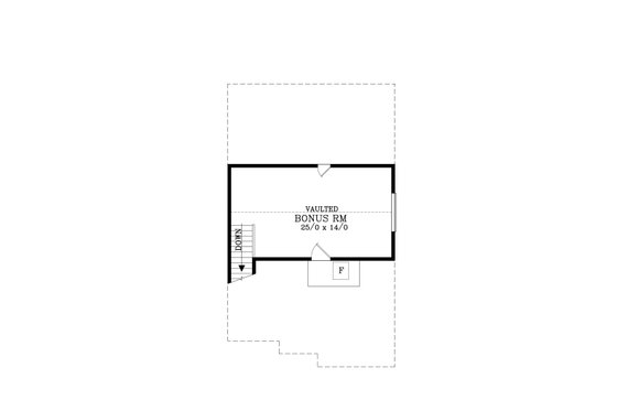 Floor Plan - Other Floor for Craftsman House Plan #53-705 - 4 bed, 2.5 bath