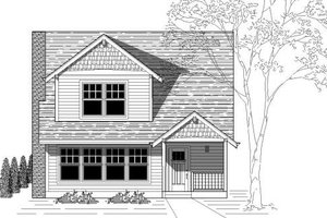 Traditional Exterior - Front Elevation Plan #423-11