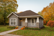 Cottage Style House Plan - 2 Beds 2 Baths 1073 Sq/Ft Plan #44-178 Exterior 