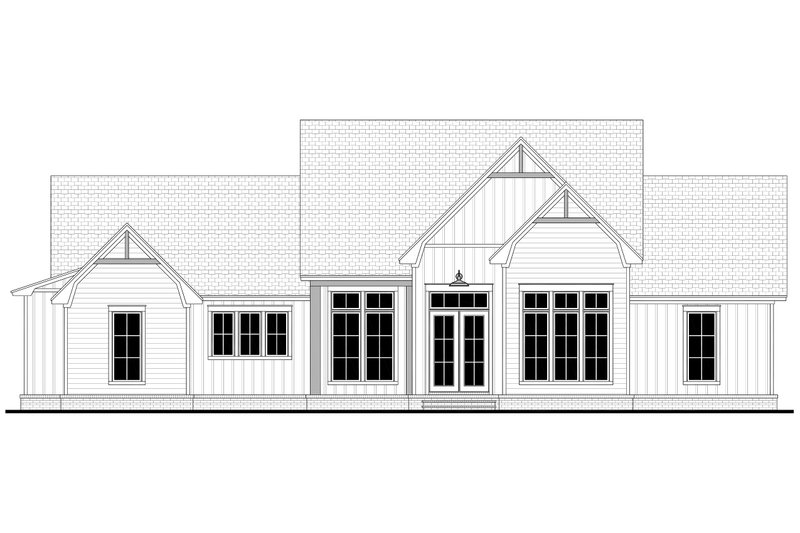 Architectural House Design - Exterior - Front Elevation 10 for Farmhouse House Plan #430-329 - 3 bed, 2.5 bath