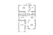 European Style House Plan - 4 Beds 3 Baths 1891 Sq/Ft Plan #18-9237 