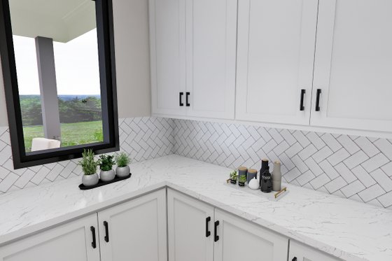 Interior - Kitchen 3 for Modern House Plan #51-1308 - 2 bed, 2 bath