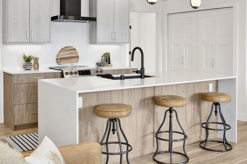Architectural House Design - Interior - Kitchen 5 for Contemporary House Plan #1070-233 - 2 bed, 2 bath