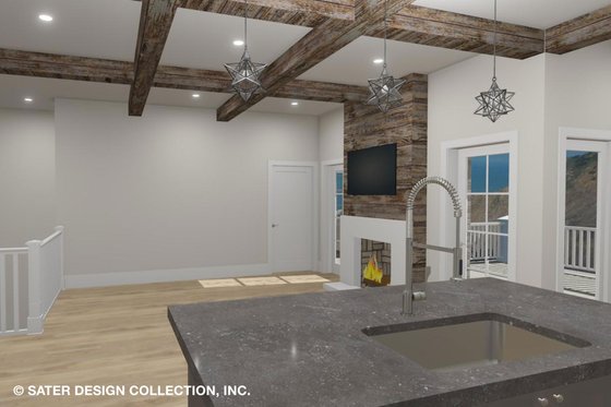 Interior - Kitchen 2 for Country House Plan #930-514 - 4 bed, 3 bath