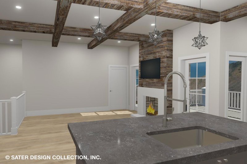 Architectural House Design - Interior - Kitchen 2 for Country House Plan #930-514 - 4 bed, 3 bath