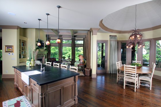 Interior - Kitchen for Craftsman House Plan #54-528 - 4 bed, 3.5 bath