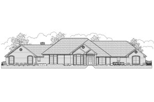 Traditional Exterior - Front Elevation Plan #65-137