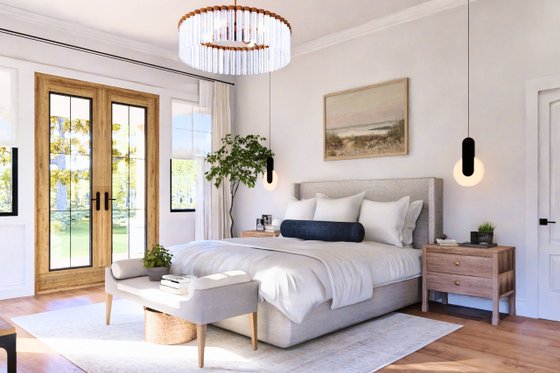 Interior - Bedroom for Farmhouse House Plan #119-475 - 3 bed, 3.5 bath