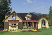 Craftsman Style House Plan - 4 Beds 3 Baths 2202 Sq/Ft Plan #51-511 