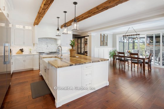 Interior - Kitchen for Traditional House Plan #929-1042 - 5 bed, 5 bath