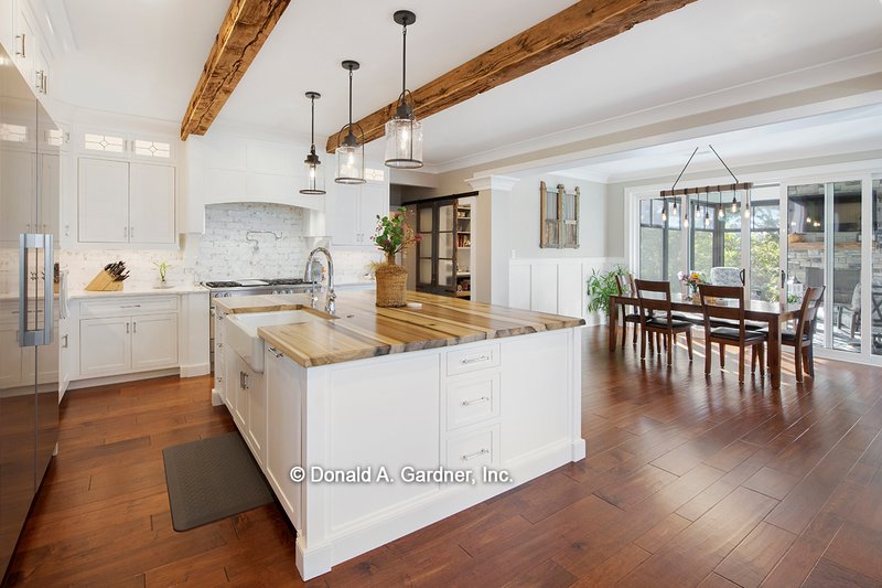Dream House Plan - Interior - Kitchen for Traditional House Plan #929-1042 - 5 bed, 5 bath