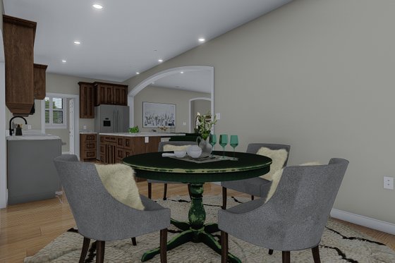 Interior - Dining Room 1 for Traditional House Plan #1060-59 - 3 bed, 2 bath