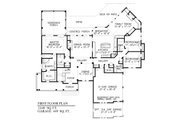 Ranch Style House Plan - 3 Beds 2.5 Baths 2648 Sq/Ft Plan #54-535 