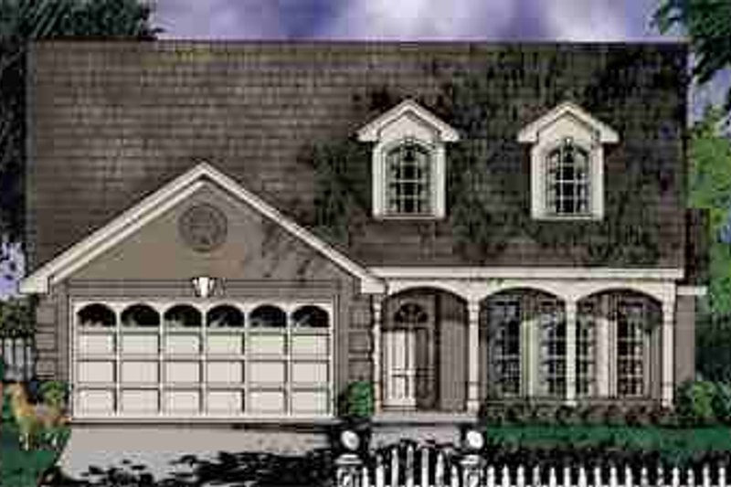 Home Plan - Traditional Exterior - Front Elevation Plan #40-122