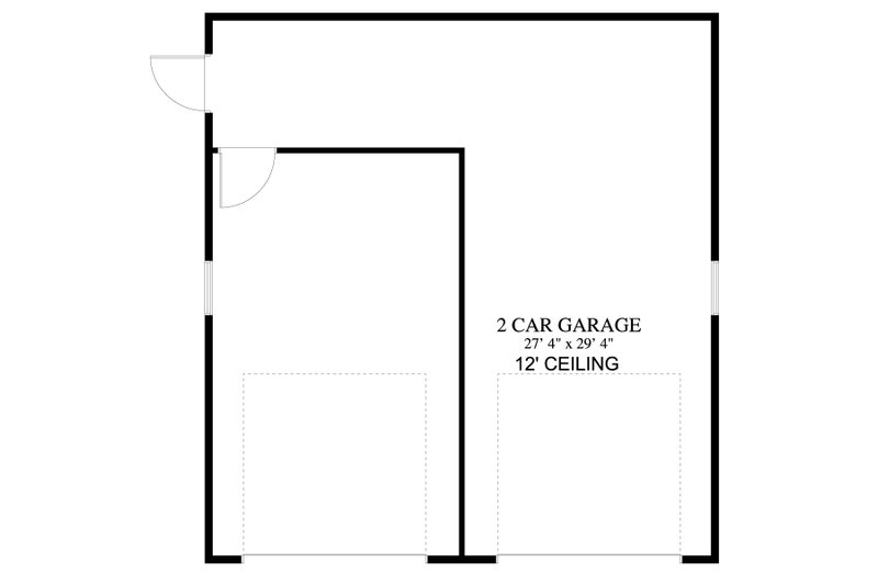 House Plan Design - Floor Plan - Main Floor for Traditional House Plan #1060-145, 0 bath