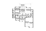 Craftsman Style House Plan - 2 Beds 2 Baths 1545 Sq/Ft Plan #112-256 