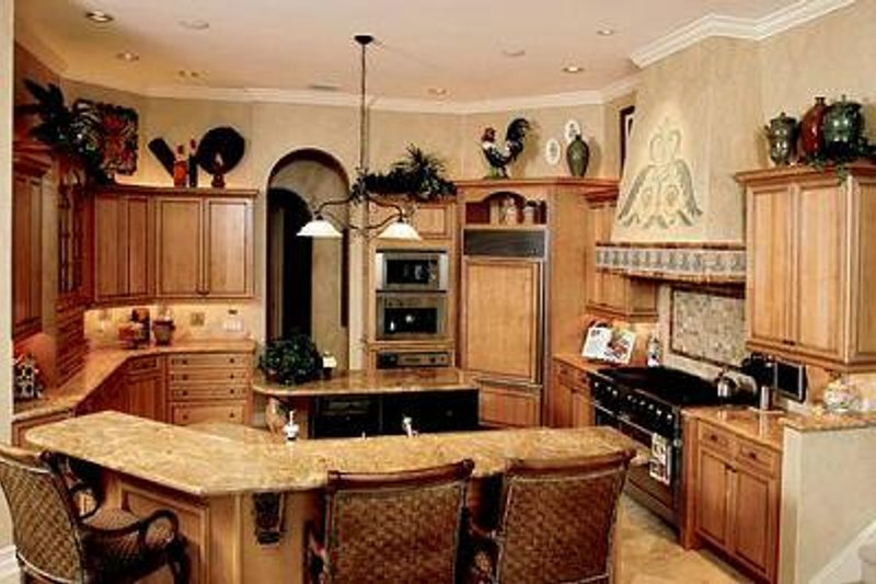 House Blueprint - Photo 3 for Mediterranean House Plan #27-203 - 5 bed, 5.5 bath