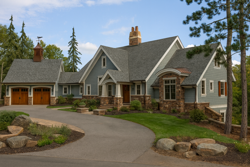 Home Plan - Exterior - Front Elevation 3 for European House Plan #928-20 - 3 bed, 3 bath