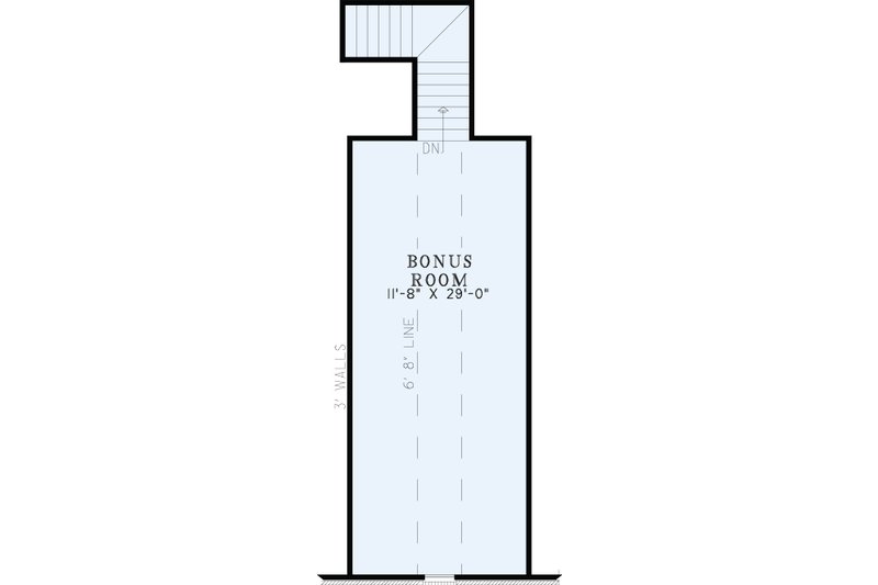 Home Plan - Floor Plan - Upper Floor for European House Plan #17-2193 - 4 bed, 3.5 bath