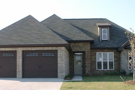 Exterior - Front Elevation for European House Plan #63-254 - 4 bed, 3 bath