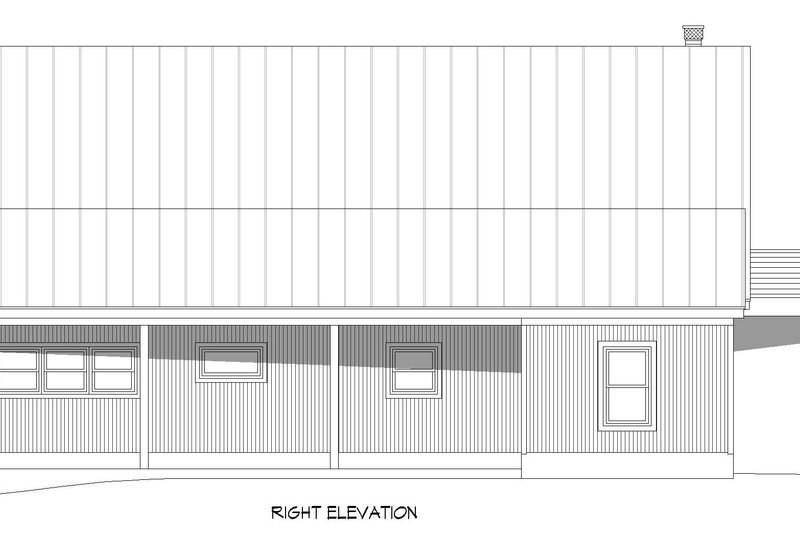 Architectural House Design - Exterior - Other Elevation 1 for Country House Plan #932-674 - 1 bed, 2 bath