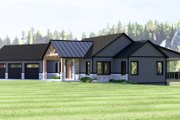 Country Style House Plan - 1 Beds 1 Baths 1738 Sq/Ft Plan #1064-357 