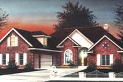 Colonial Style House Plan - 3 Beds 2 Baths 2001 Sq/Ft Plan #15-122 