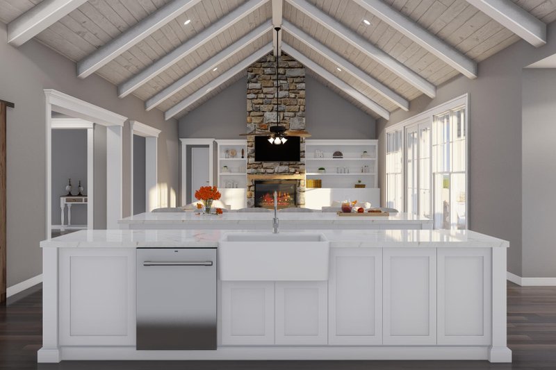 House Design - Interior - Kitchen 1 for Farmhouse House Plan #923-382 - 3 bed, 2.5 bath