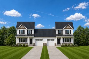 Home Plan - Exterior - Front Elevation for Farmhouse House Plan #20-2662 - 3 bed, 2.5 bath