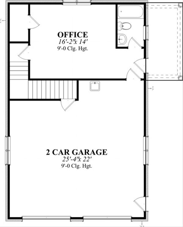 Traditional Floor Plan - Main Floor Plan #63-331