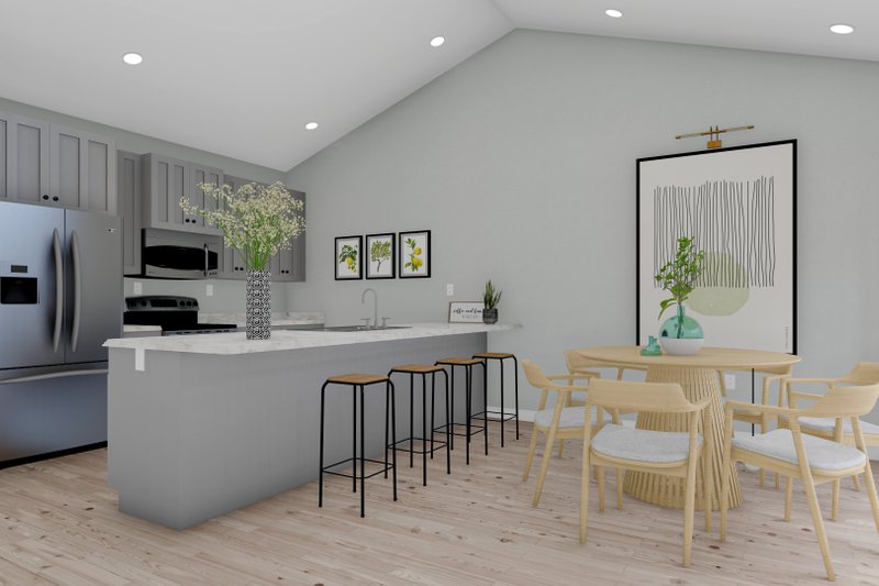 Home Plan - Interior - Kitchen for Traditional House Plan #1060-204 - 6 bed, 4 bath