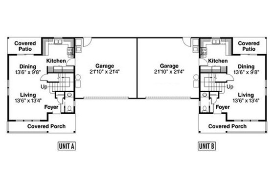 Floor Plan - Main Floor for Craftsman House Plan #124-811 - 6 bed, 3 bath