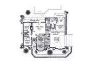 European Style House Plan - 3 Beds 2.5 Baths 1920 Sq/Ft Plan #310-909 