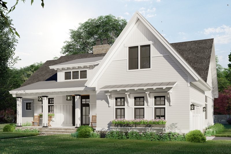 Farmhouse Style House Plan - 3 Beds 2 Baths 2112 Sq/Ft Plan #51-1169 ...