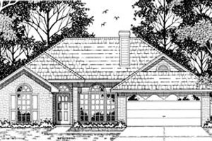 Traditional Exterior - Front Elevation Plan #42-151