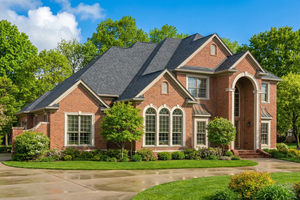 European Exterior - Front Elevation Plan #17-452