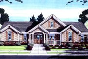 Bungalow Style House Plan - 3 Beds 2 Baths 1940 Sq/Ft Plan #46-420 