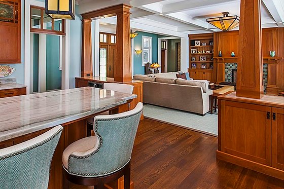 Interior - Kitchen for Craftsman House Plan #928-305 - 3 bed, 4 bath