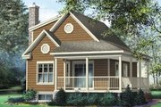 Country Style House Plan - 3 Beds 1 Baths 1221 Sq/Ft Plan #25-4196 