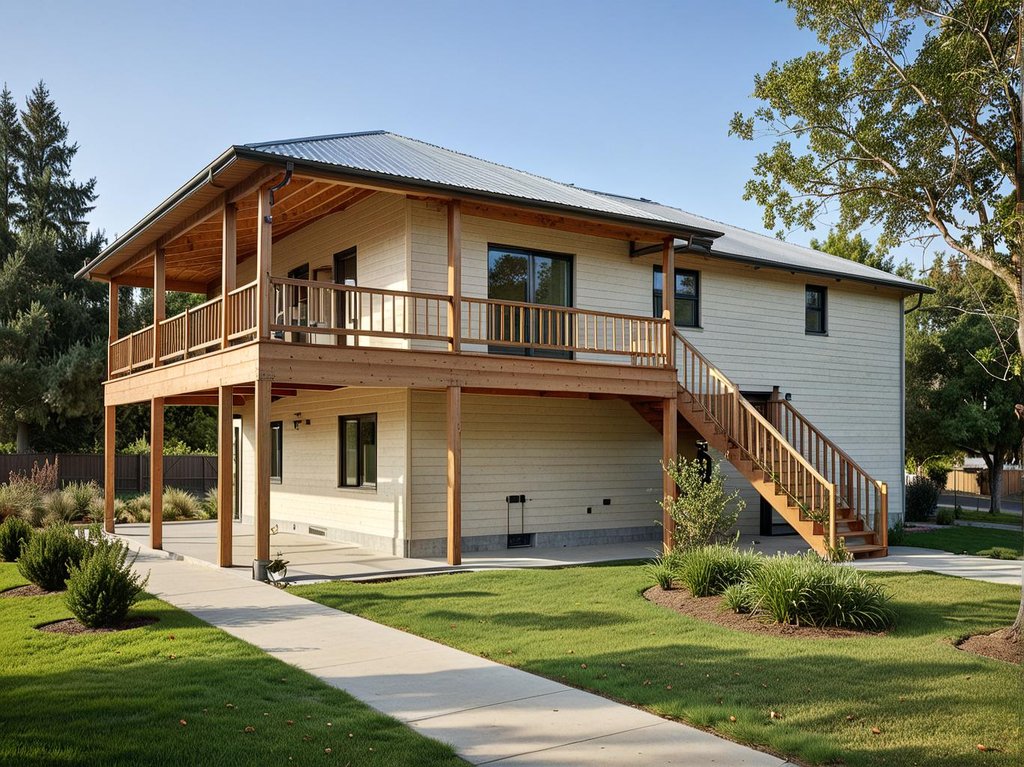 Exterior - Front Elevation 2 for Traditional House Plan #117-446 - 3 bed, 2 bath