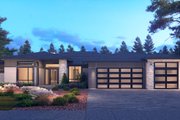 Contemporary Style House Plan - 5 Beds 3.5 Baths 3810 Sq/Ft Plan #1066-115 