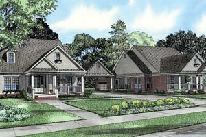 Traditional Exterior - Front Elevation Plan #17-643