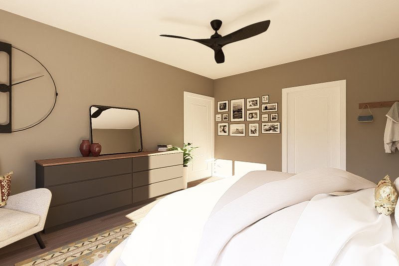 Architectural House Design - Interior - Master Bedroom 1 for Ranch House Plan #1064-440 - 3 bed, 3.5 bath